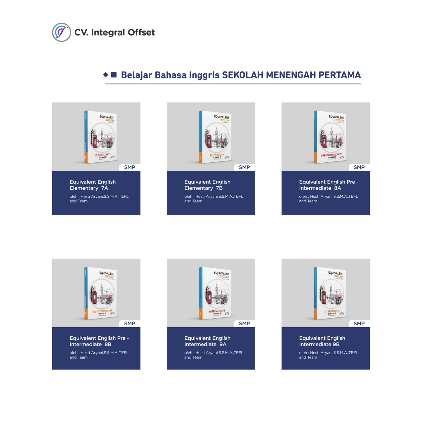 ENGLISH 1 - 3 Sekolah Mengah Pertama